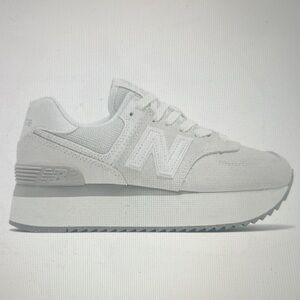 New Balance Women's 574+; color: Reflection